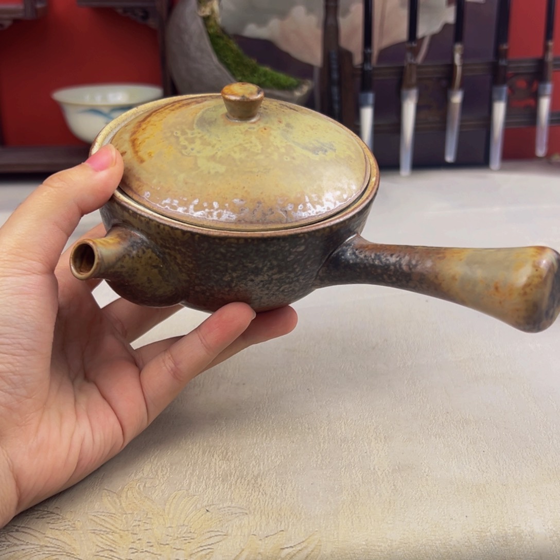 杯子纯手工柴烧主人杯