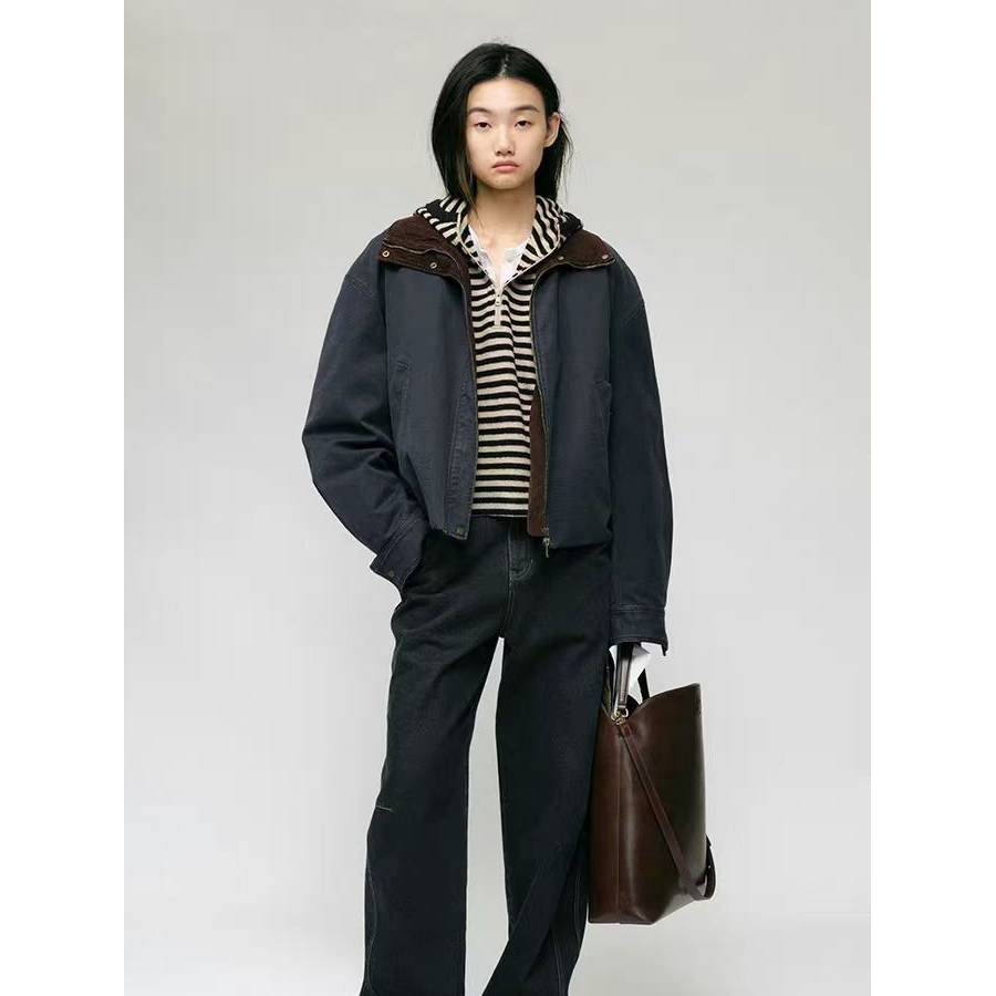 YOEYYOU立领短款羽绒服YOE0422249