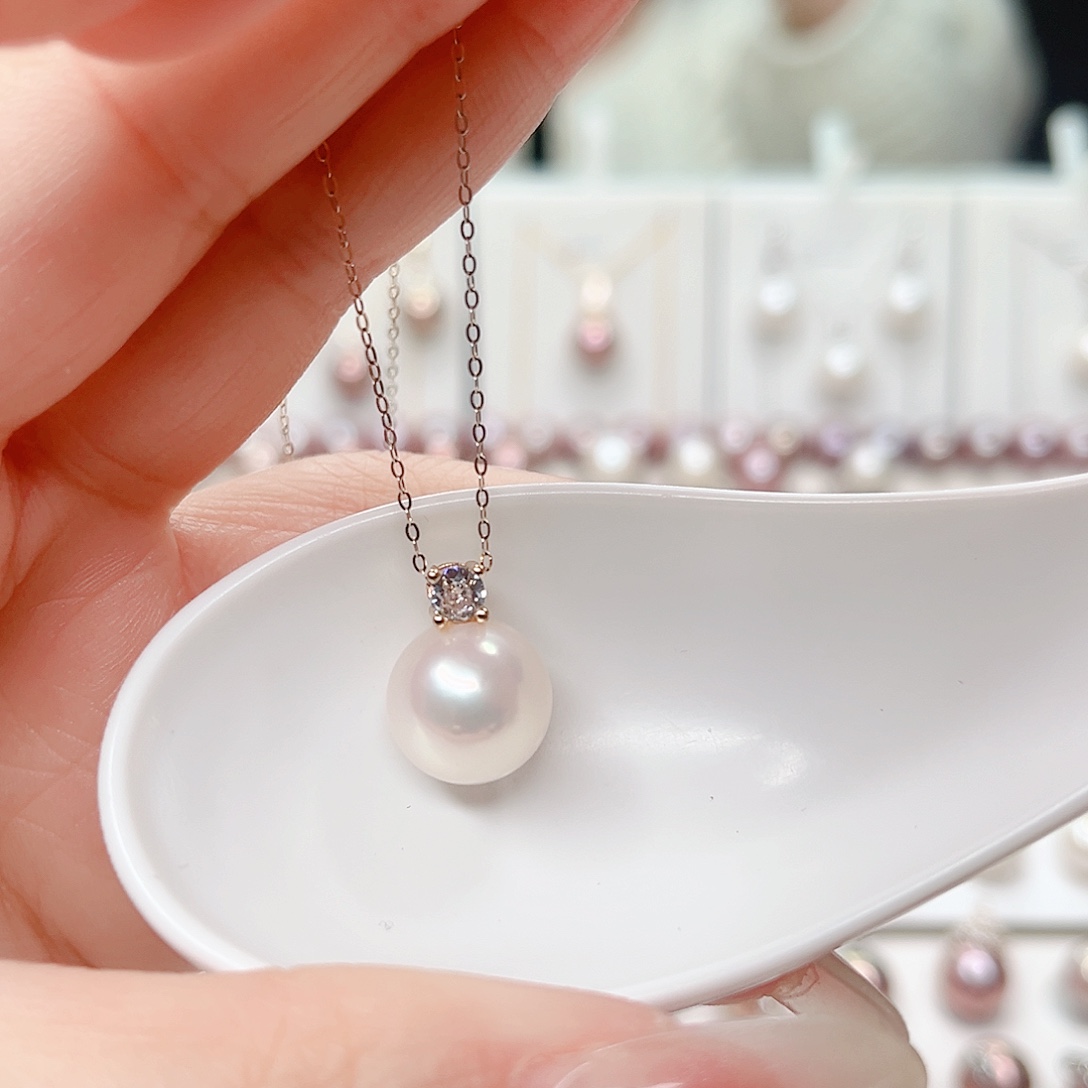 吊坠(赠链)合金淡水珍珠