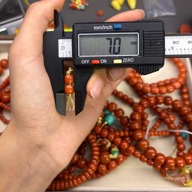 7m天然原矿南红直切一组（多样性发货）