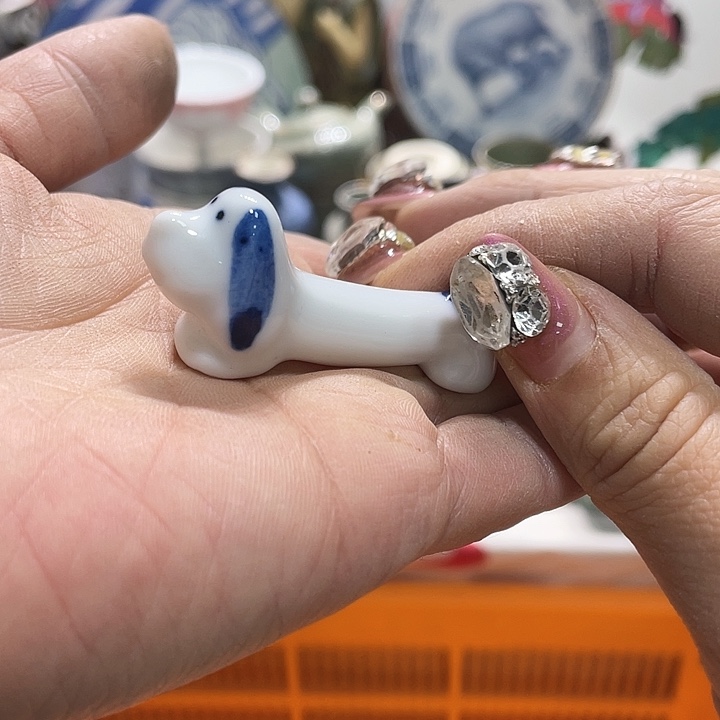 瓷片盖子不给19.9发带瑕疵牌都是坏的5