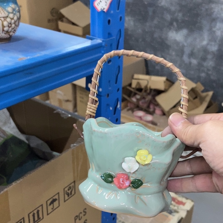 花盆单场满9.9发货10*8绿