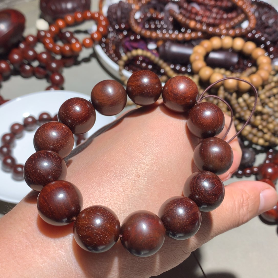 小叶紫檀手串/手链1,8/13粒