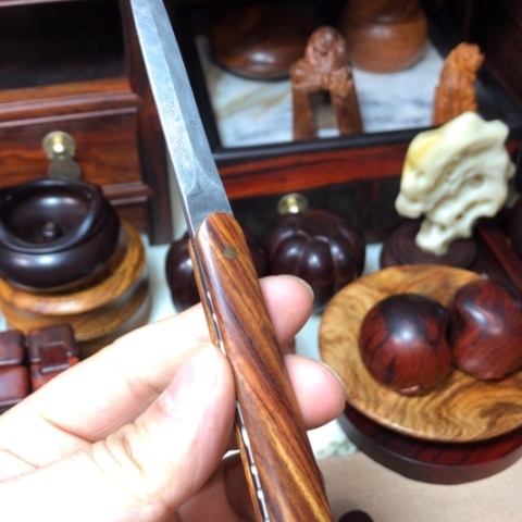 黄花梨/降香黄檀茶刀