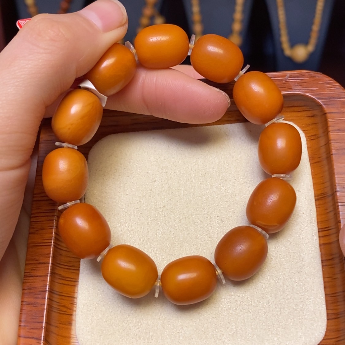 【闪购商品】蜜蜡手链未镶嵌手串