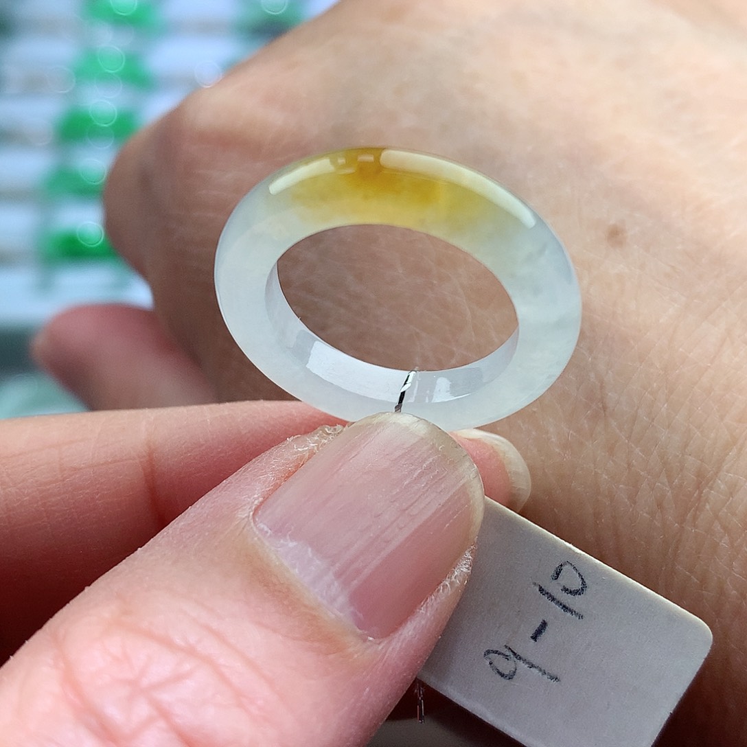 未镶嵌戒指翡翠9-10号