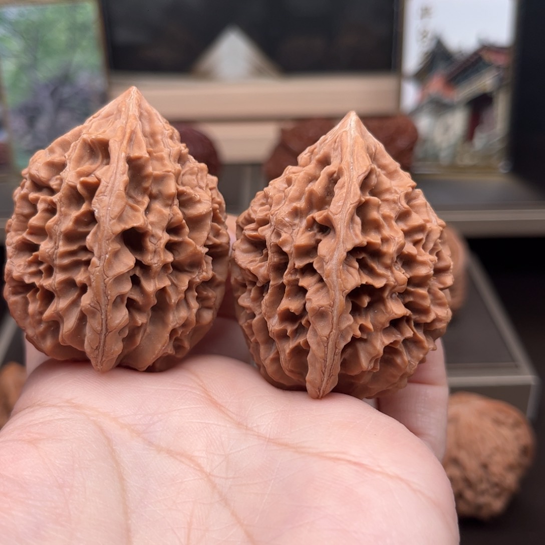 桃核把件招财鼠全品无修不议价