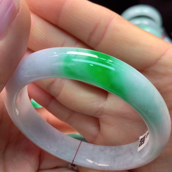 【闪购商品】翡翠手镯未镶嵌天然翡翠手镯