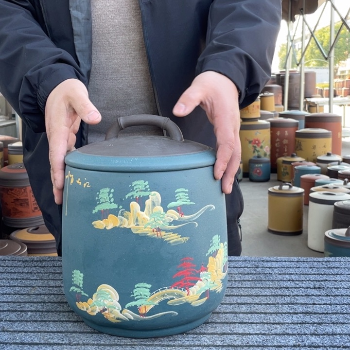 紫砂茶叶罐茶叶等