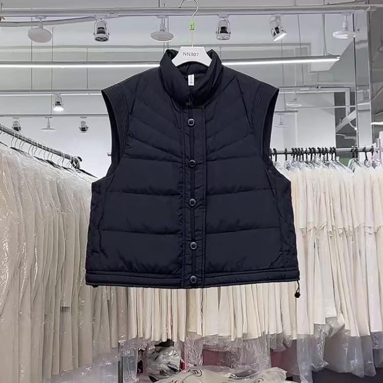 【轻奢•紫衍】NN307-时尚女装设计感棉外套马甲显瘦休闲气质百搭