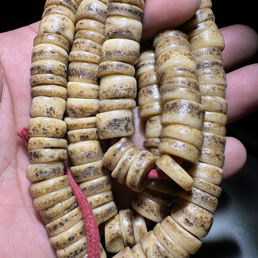 藏区老嘎嘎念珠保老