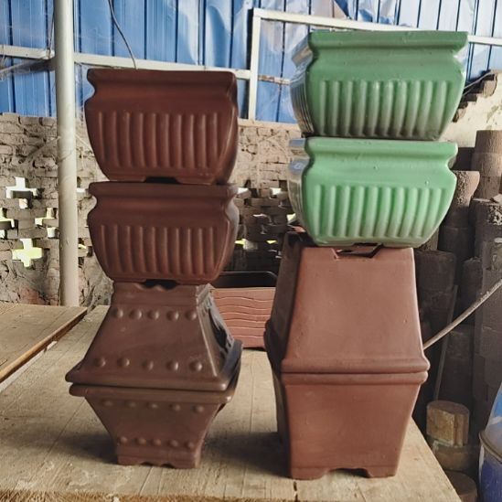 四方口14*10 四个素2绿2 18*11素两个 16*13 素两个 共八个