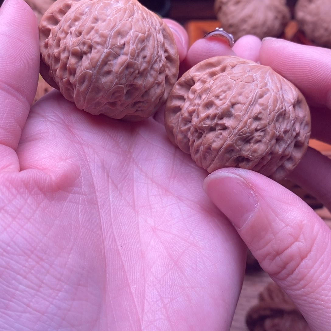 文玩核桃把件草*铁锤42