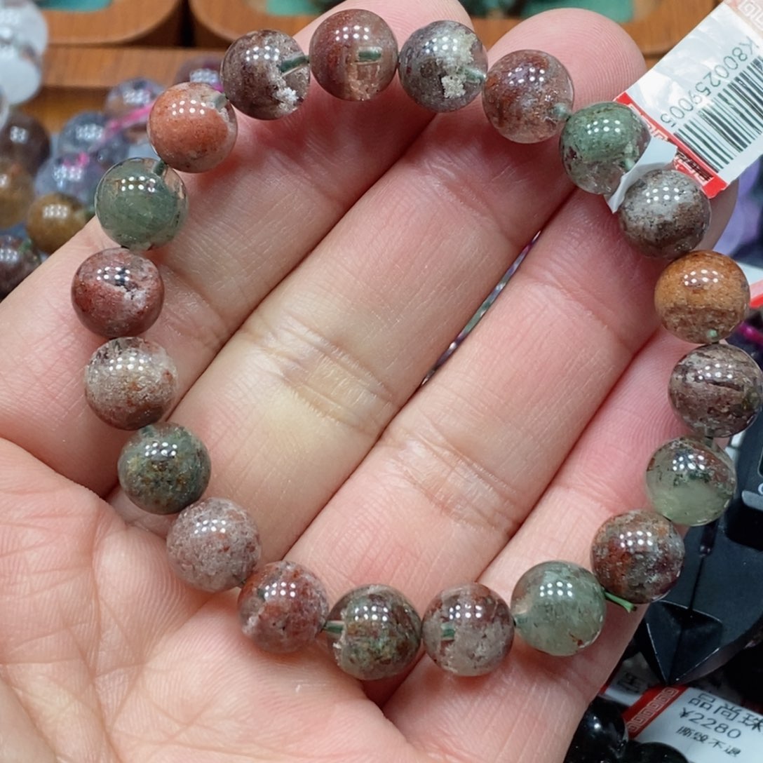 水晶手串未镶嵌天然