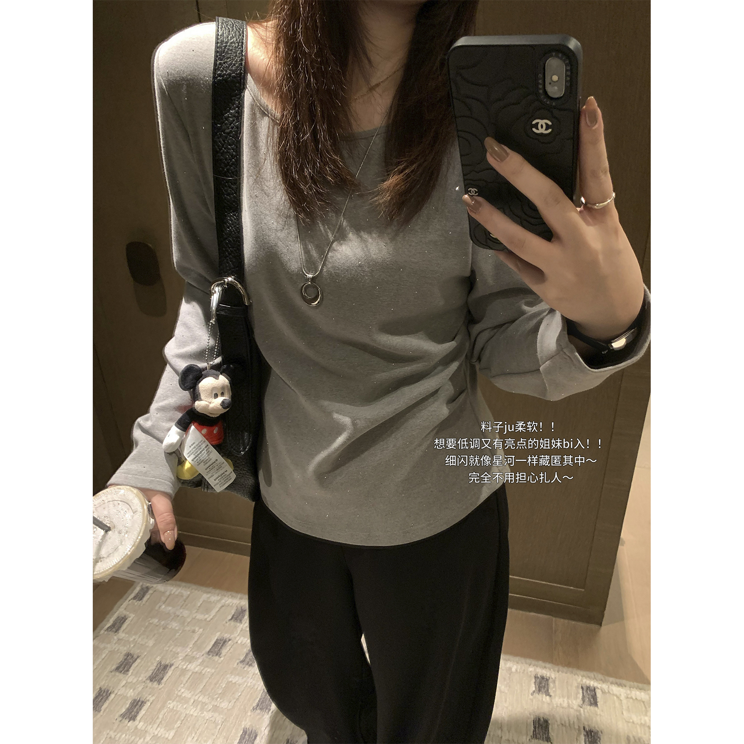 现货大婉酱微胖定制【氧气银河】韩系掐腰正肩T恤洋气显瘦上衣9895D