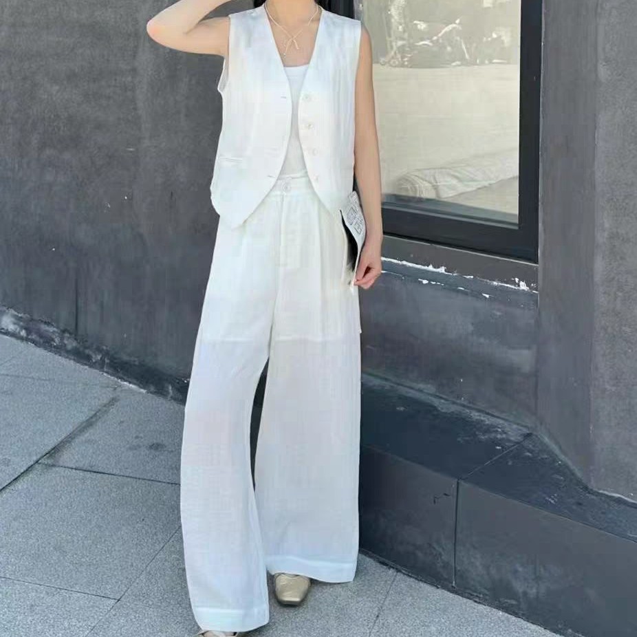 曼雪菲背后蕾丝马甲套裤