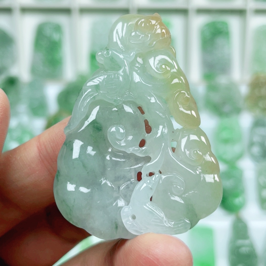 翡翠吊坠(不含链)未镶嵌