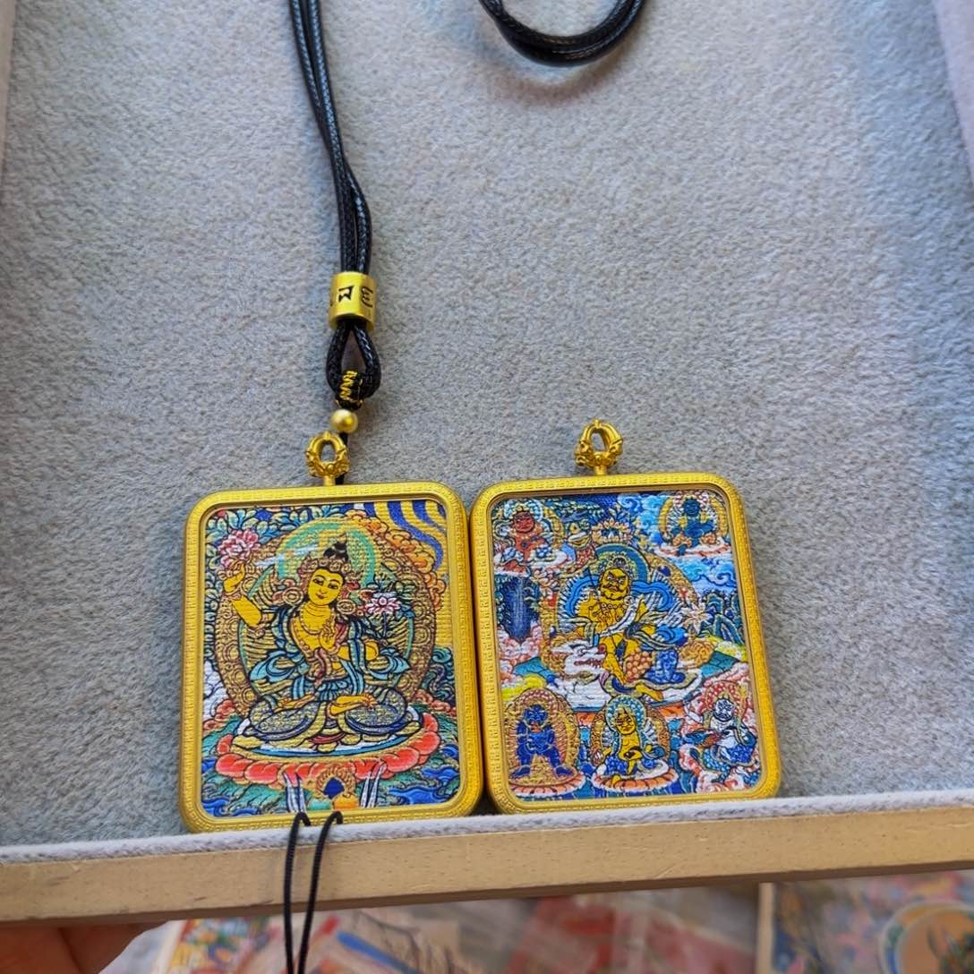 吊坠航*双面唐卡
