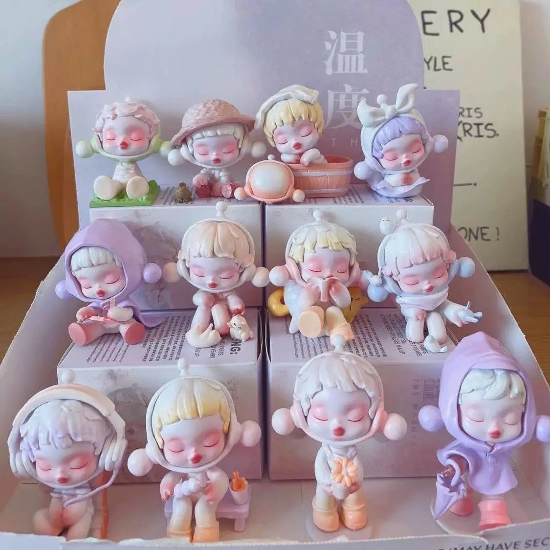 【国版拆盒】温&D系列盲盒潮玩手办摆件可爱挂件钥匙扣