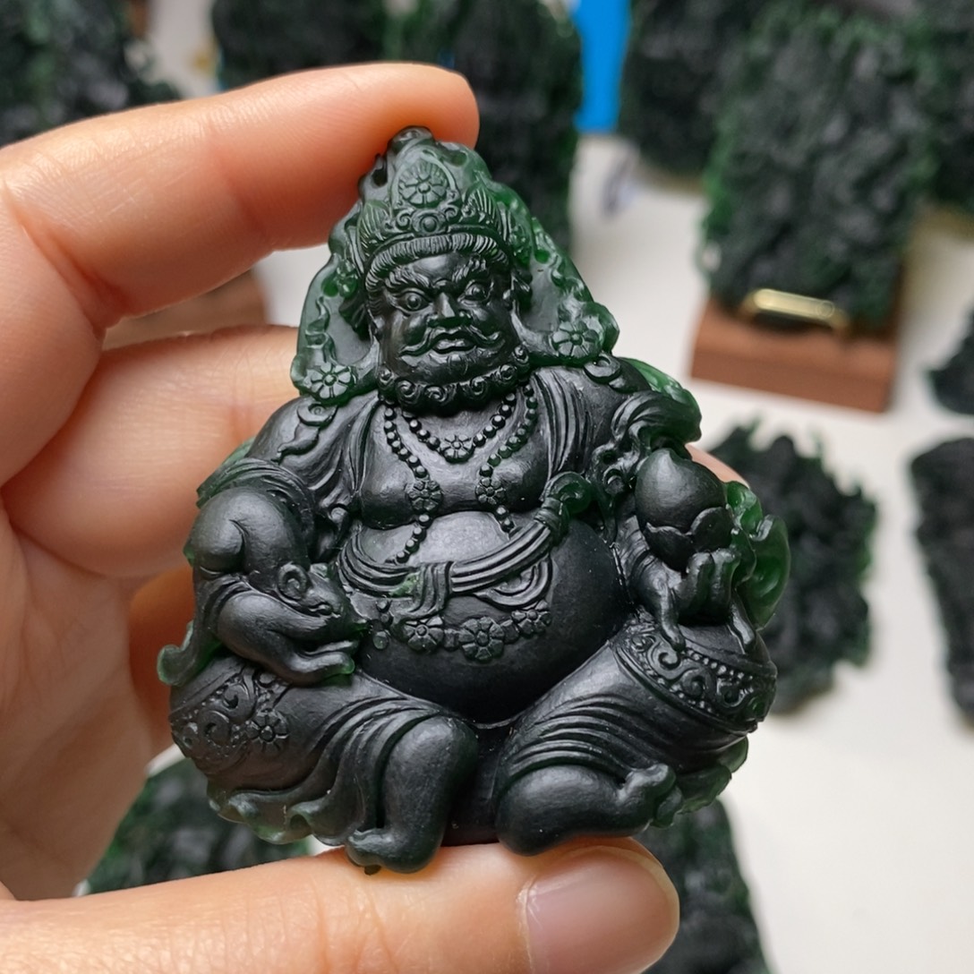 D***Y定制翡翠未镶嵌纯天然翡翠A货