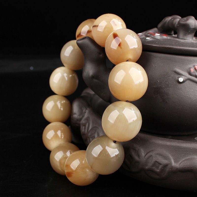 非金属木质手链 牛角手串工艺品