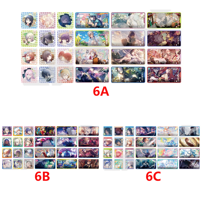 世界计划 PJSK 回忆贴纸6ABC 5ABC Fes 4ABC 3ABC 2ABC 盲盒代拆