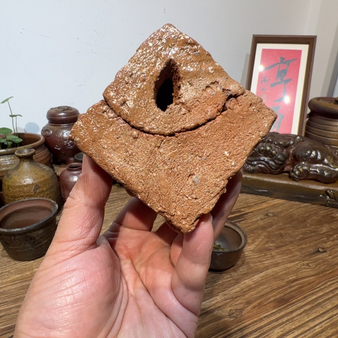 神源启斯香炉备前烧