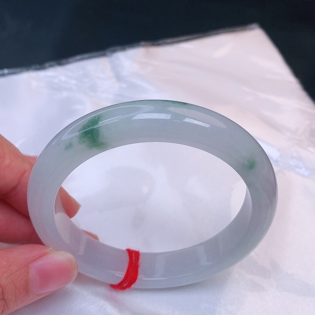 未镶嵌手镯翡翠惠*翡翠A货手镯520号