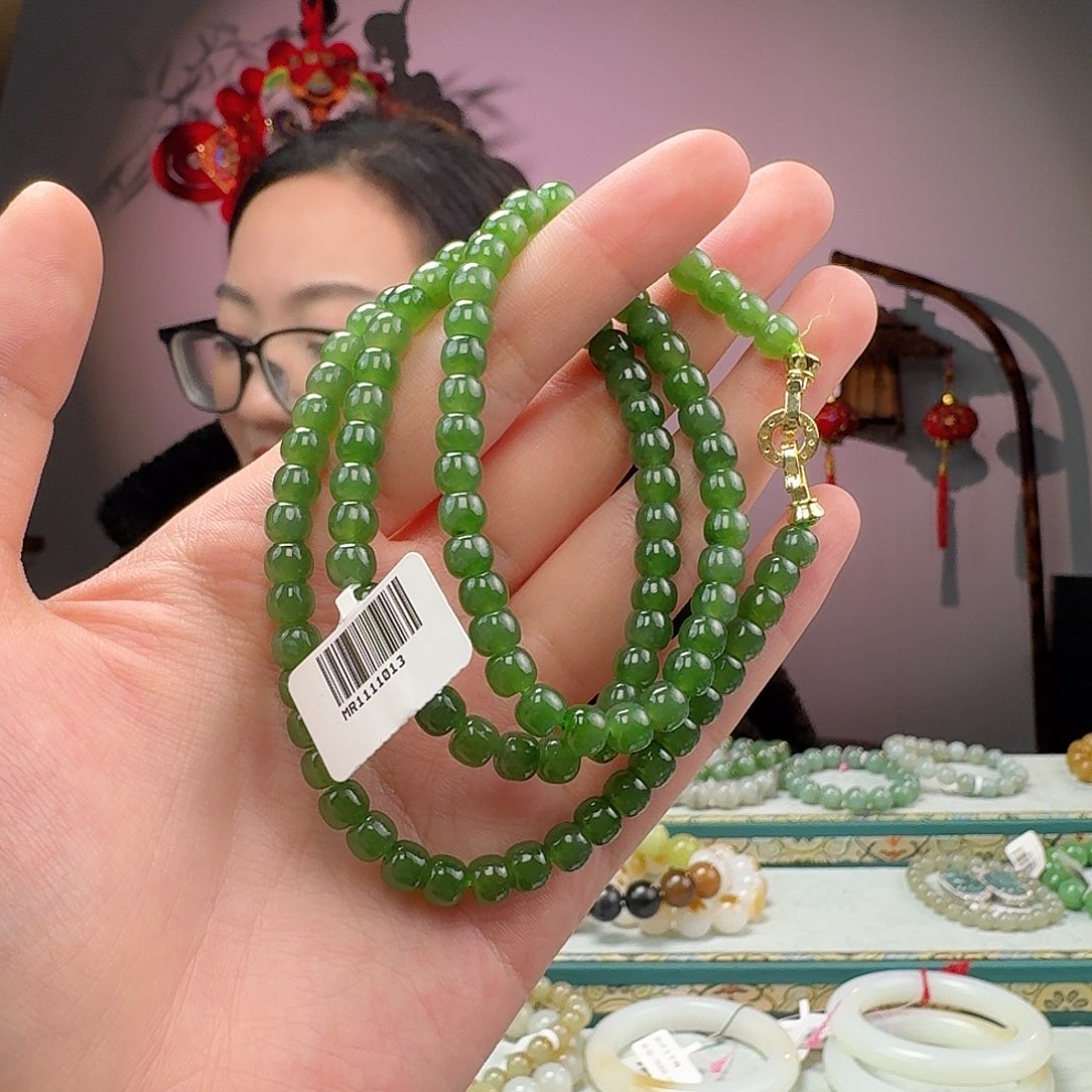 和田玉手串未镶嵌