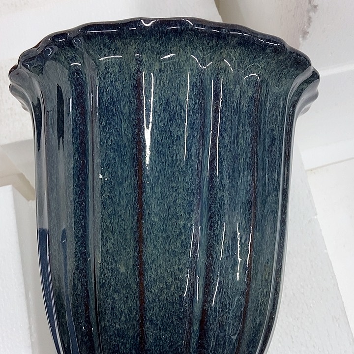 紫砂花盆精品色海鼠釉