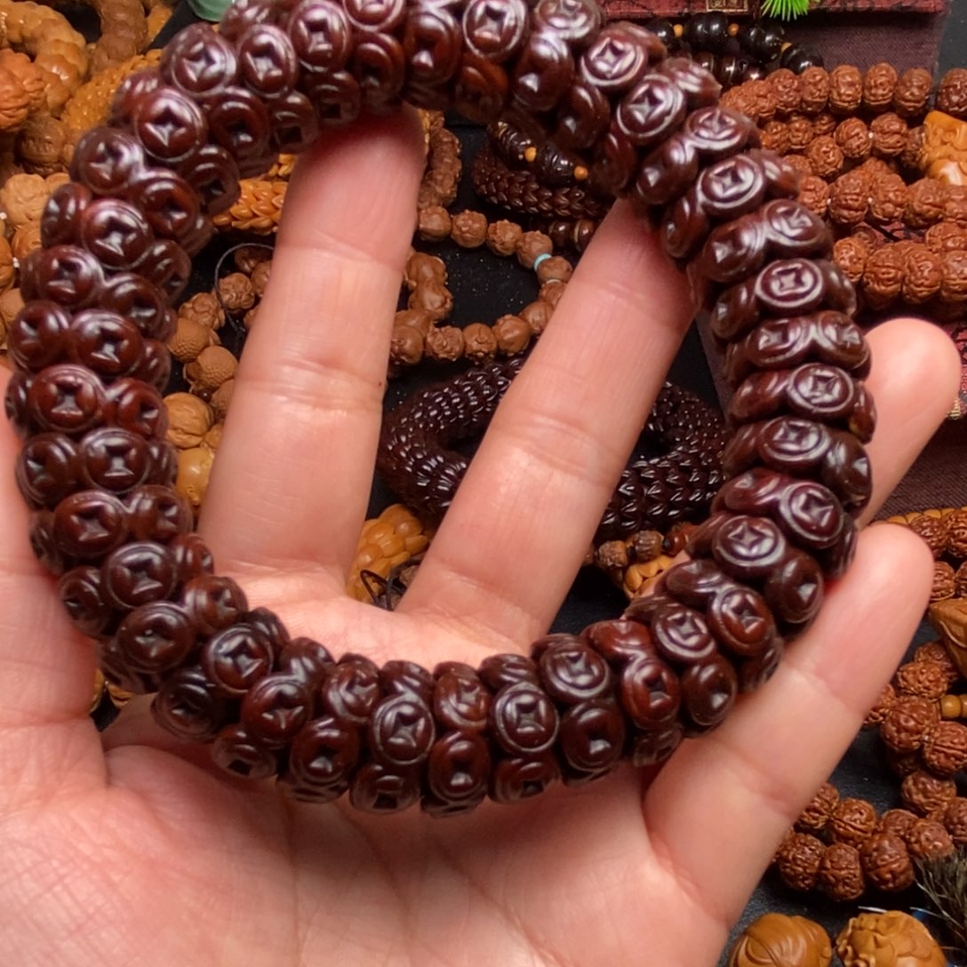 吊坠橄榄核橄榄核雕刻手串手链项链