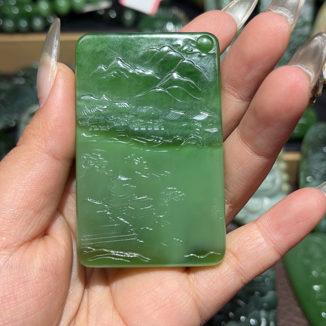 和田玉挂件未镶嵌