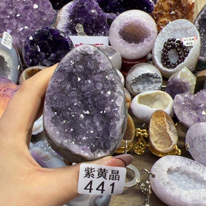 未镶嵌大型摆件（非配饰）紫晶441