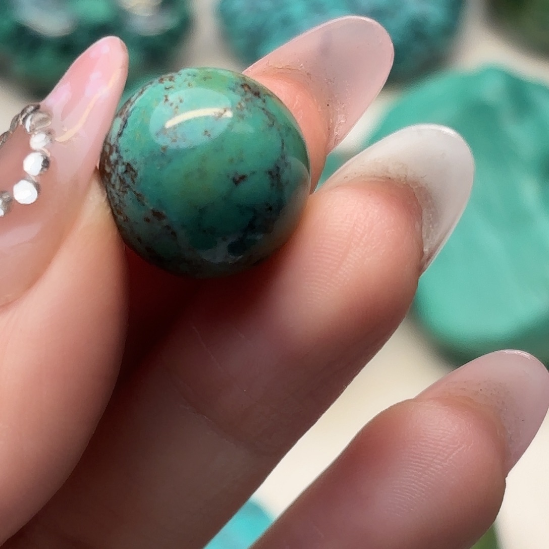 绿松石未镶嵌绿松石老型