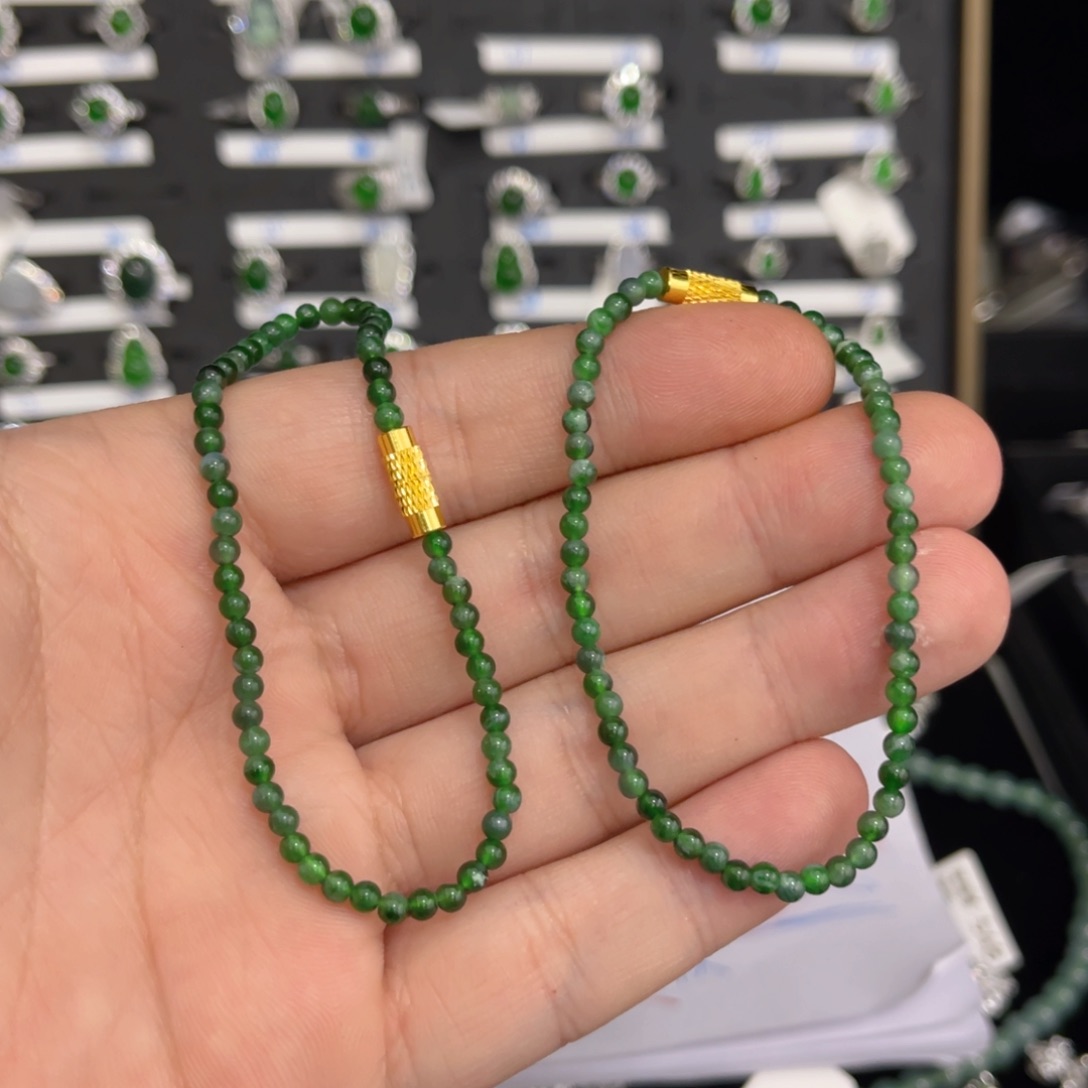 翡翠戒指未镶嵌翡翠手链