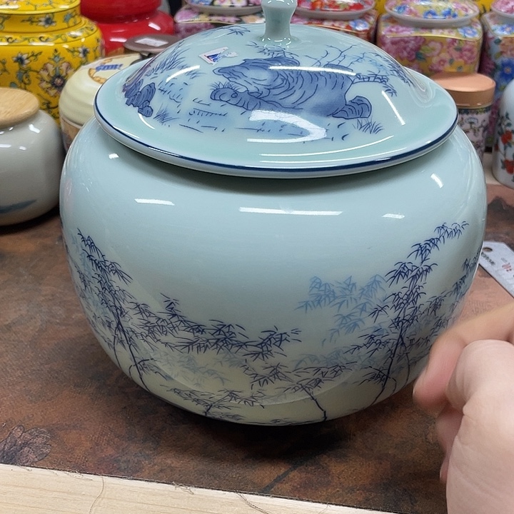 陶瓷罐茶叶罐储物罐密封罐
