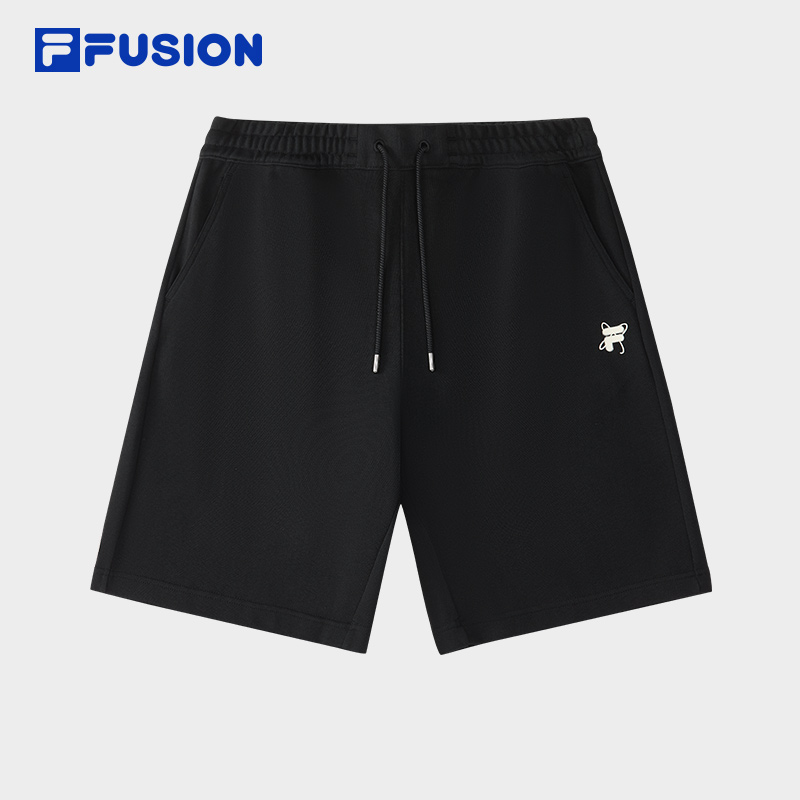「多色」FILA FUSION斐乐情侣纯棉运动短裤夏针织五分裤T11W523604F