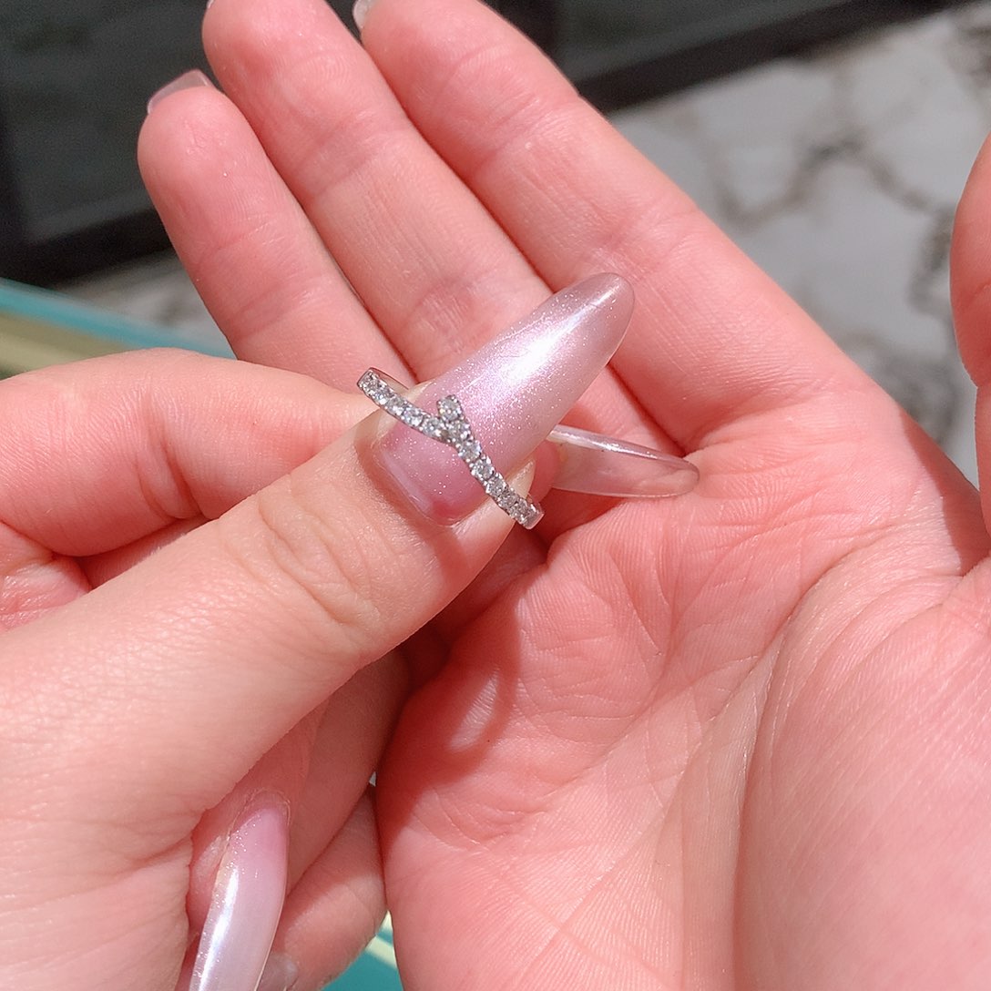 实验室培育钻石18K金镶嵌多***米14