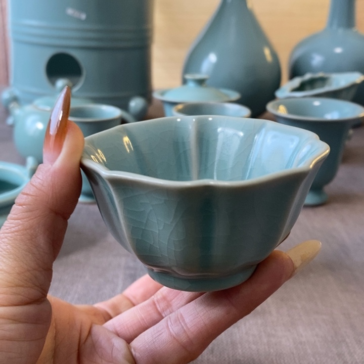 瓷片海棠杯一一一一一一一级