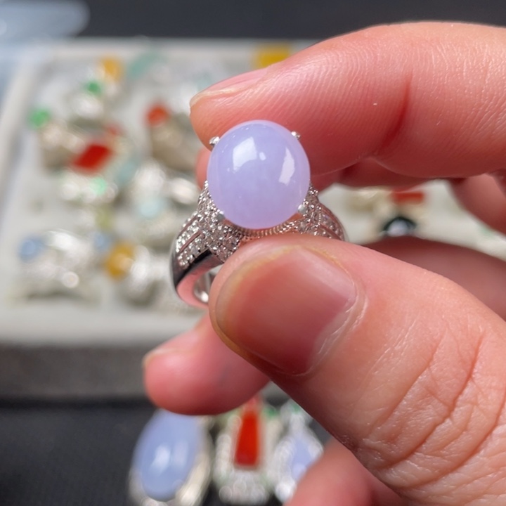 翡翠未镶嵌戒指缅甸天然翡翠