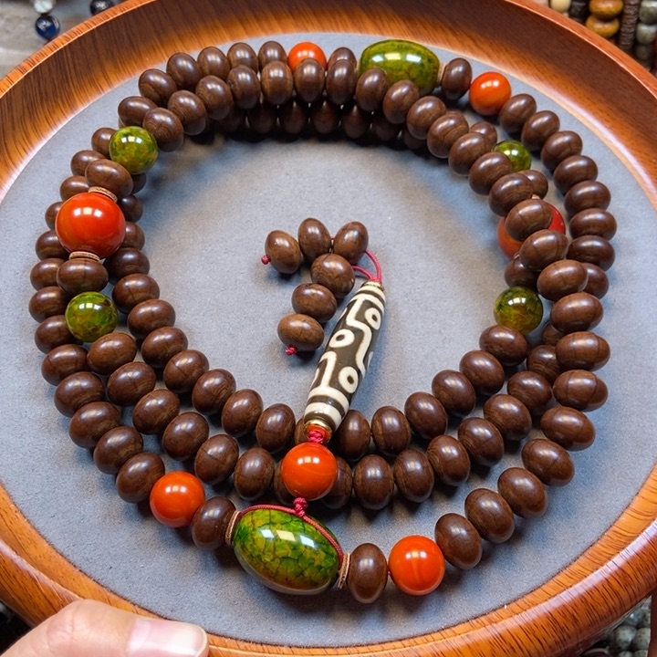 六道木吊坠未镶嵌肥**妞六道木