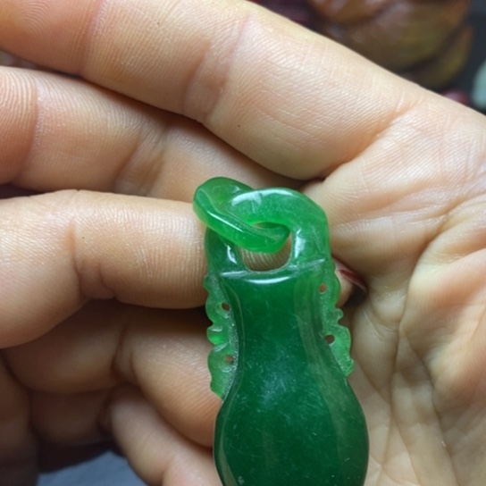 和田玉（糖玉）挂件未镶嵌