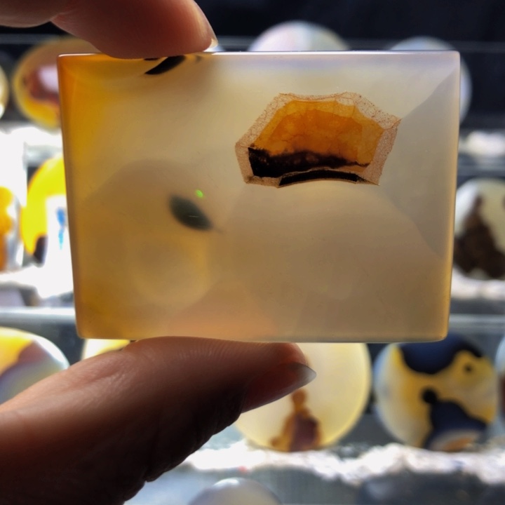 合金玛瑙/玉髓珠宝奇石13