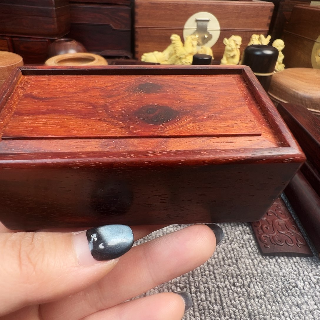 檀香紫檀（小叶紫檀）抽拉盒