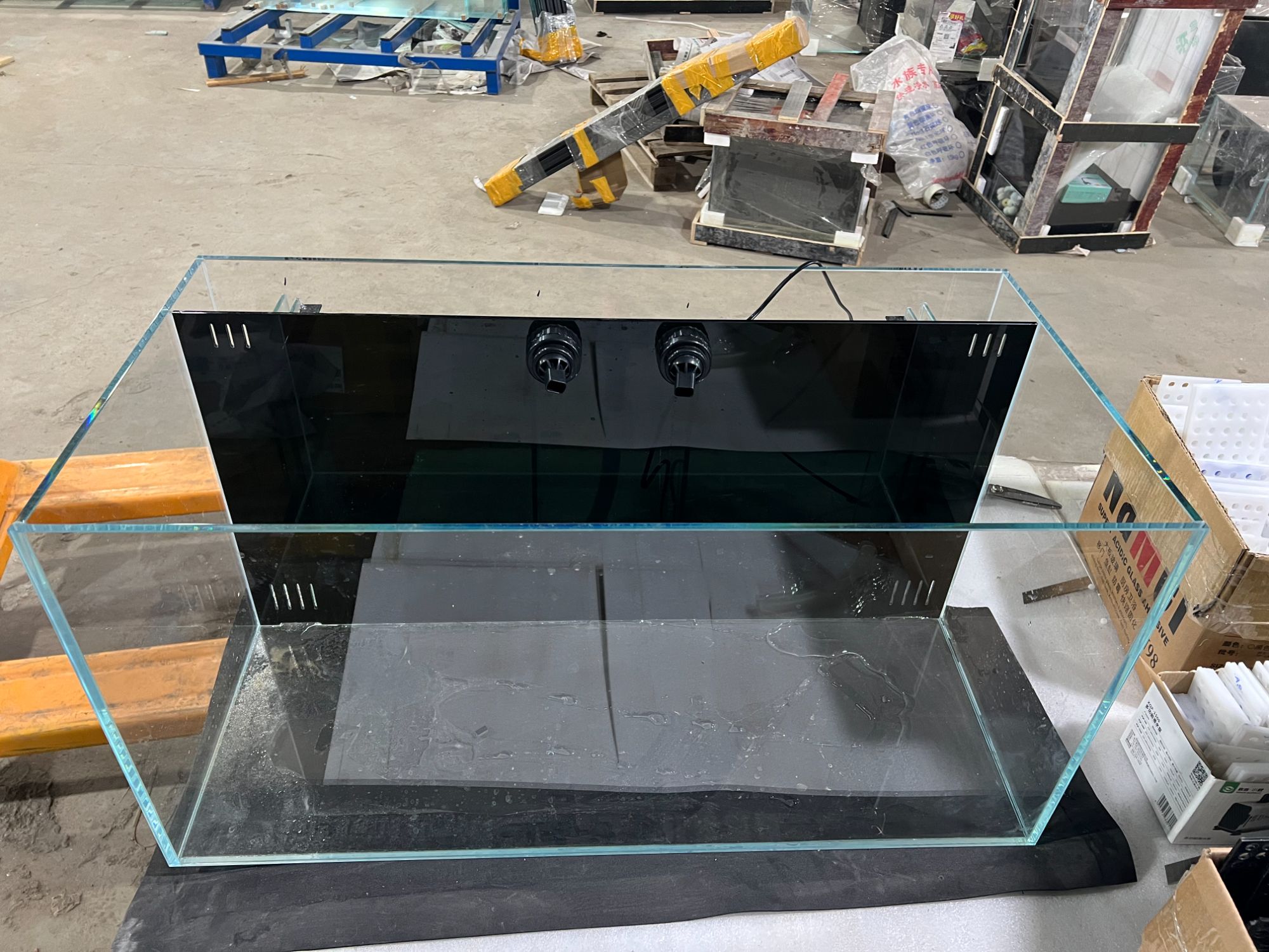 【粉丝回馈款】90/50/35双进双出超白背滤免换水鱼缸