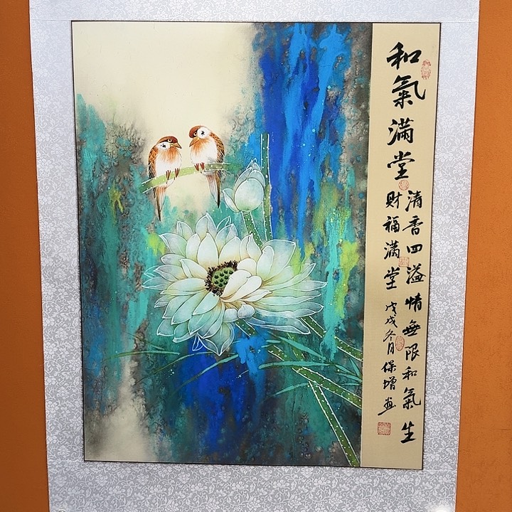 国画书法作品多次参加