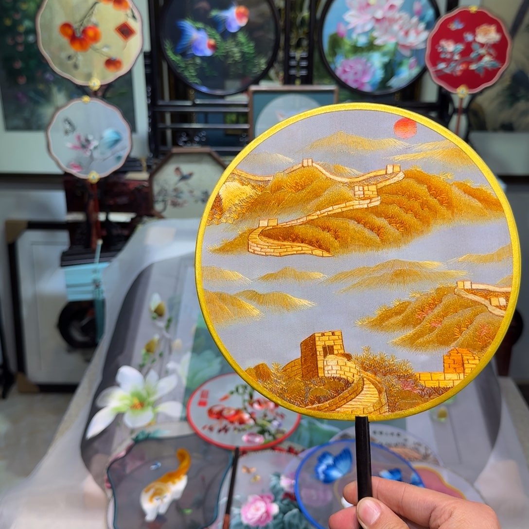 刺绣刺绣工艺精湛