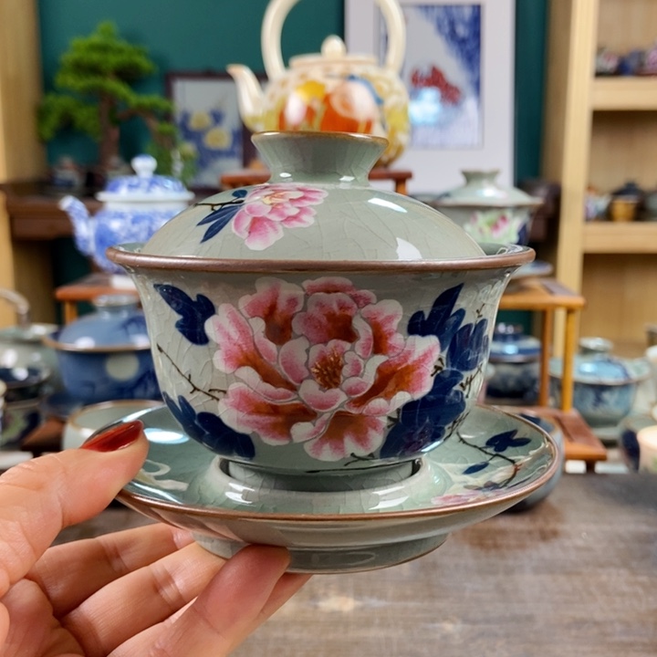 瓷片王***线手工制作工艺精湛等特点