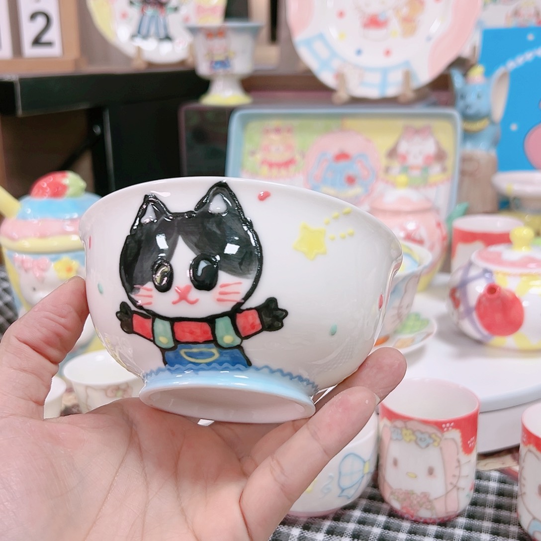 可爱陶瓷高温手作