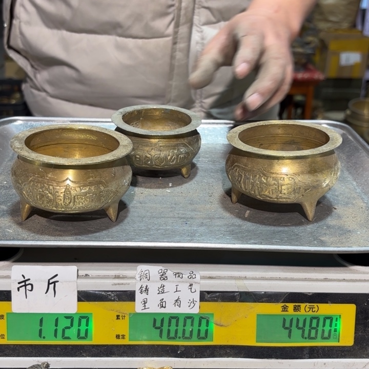 996 铜器物品理性消费